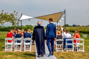 Buiten trouwen in Bodegraven